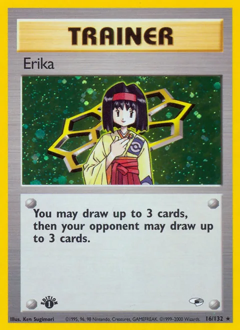 Erika, a Pokémon card