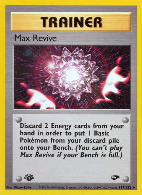 Max Revive, a Pokémon card