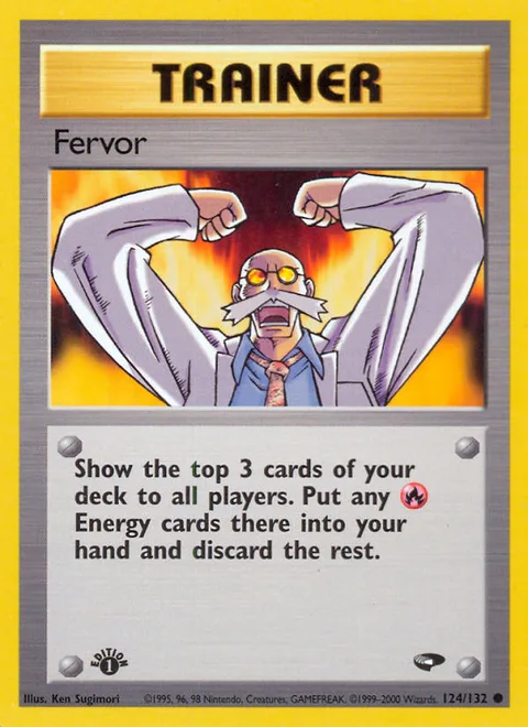 Fervor, a Pokémon card