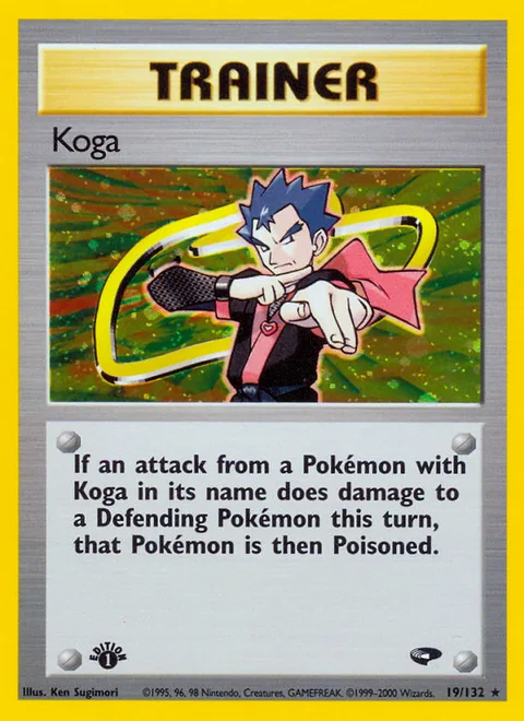 Koga, a Pokémon card