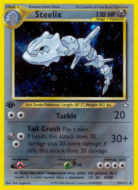 Steelix, a Pokémon card