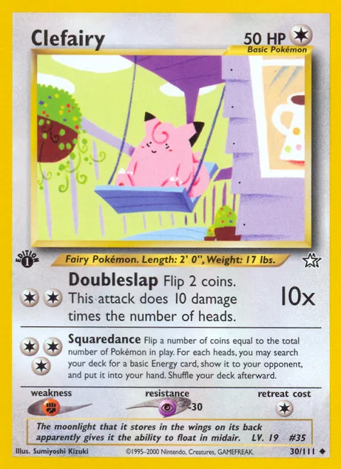 Clefairy, a Pokémon card