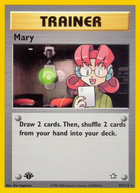 Mary, a Pokémon card