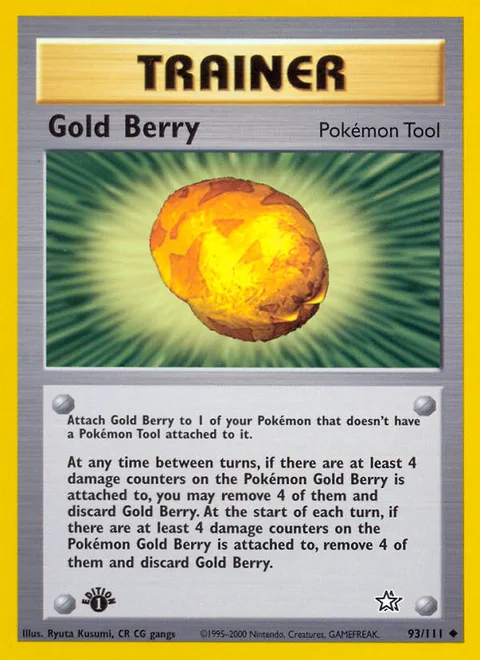 Gold Berry, a Pokémon card