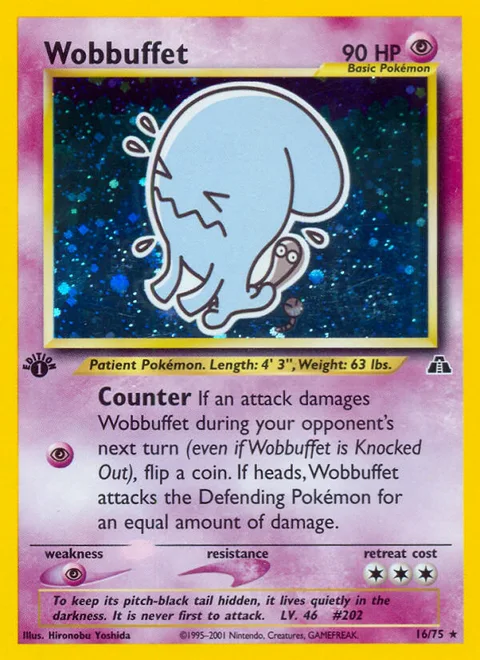Wobbuffet, a Pokémon card
