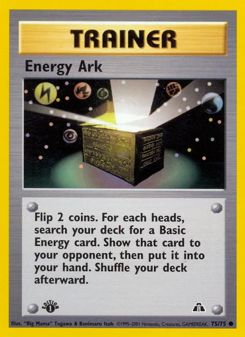 Energy Ark, a Pokémon card