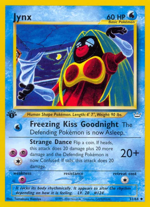 Jynx, a Pokémon card