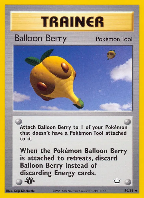 Balloon Berry, a Pokémon card