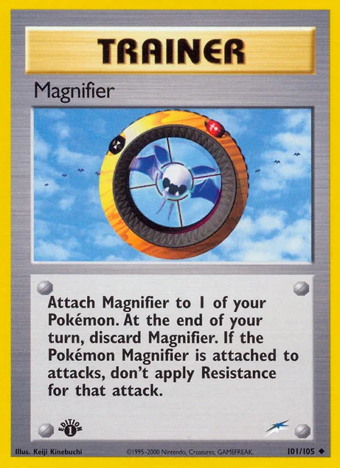 Magnifier, a Pokémon card