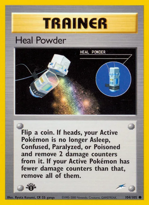 Heal Powder, a Pokémon card