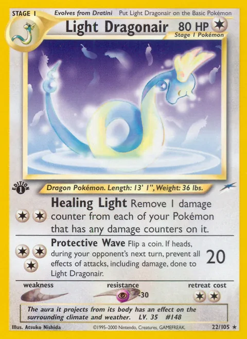 Light Dragonair, a Pokémon card
