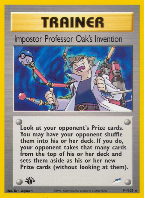Impostor Professor Oak's Invention, a Pokémon card