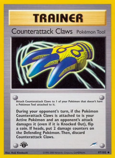 Counterattack Claws, a Pokémon card