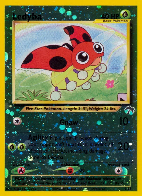 Ledyba, a Pokémon card